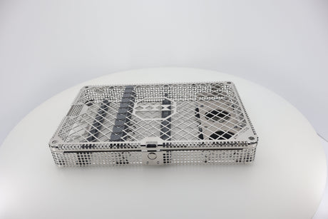 Dental instrument cassette washbasket 85.195.60, top view