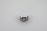 Dental mixing cup 85.251.04 stainless steel with plastic lid, closed