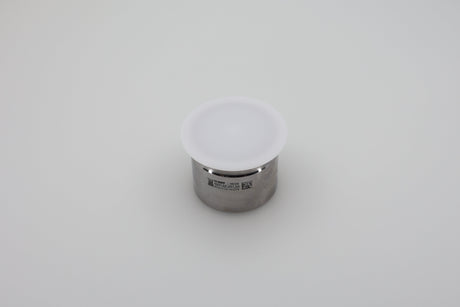 Dental mixing cup 85.251.04 stainless steel with plastic lid, closed