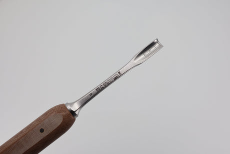Lexer Mini Gouge 41.552.08, angled tip view