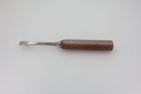 Lexer Mini Osteotome 41.550.10 with wooden handle, full view