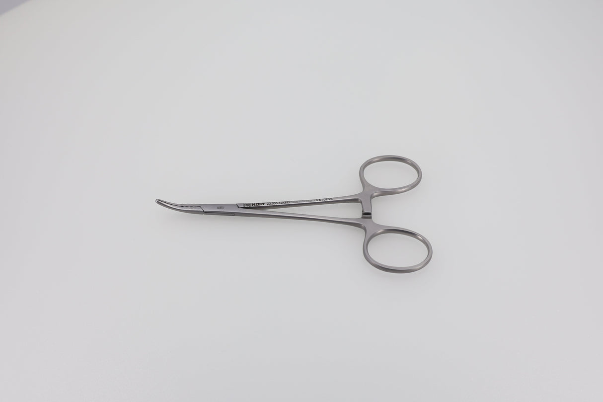 Mosquito hemostatic forceps for ligatures 23.055.12KFO, full view