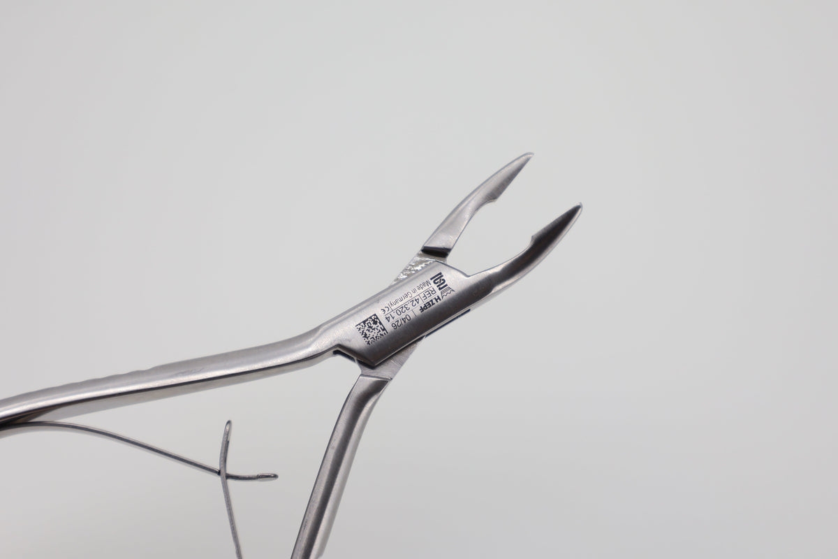 Mini Friedman rongeur forceps 42.320.14, 30° jaws