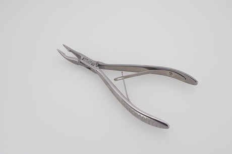 Mini Friedman gracile bone rongeur forceps 42.320.15, angled view