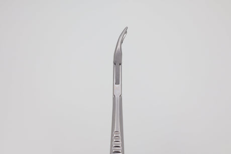 Mini Friedman gracile bone rongeur forceps 42.320.15, curved beak profile