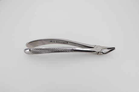 Helmut Zepf #7 upper premolar extraction forceps, side view