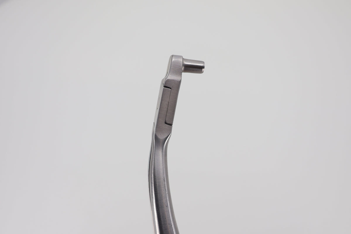 IMPLANT-EX FOX explantation forceps lower jaw 47.834.01, profile view