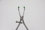 Crown-Tractor Exclusive crown remover pliers 19.274.15, front view with polymer jaws
