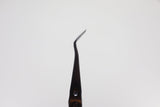 Tweezers with Stop-Pin (Cotton Pliers), Ergonomic 15 cm, Serrated Tip | Helmut Zepf No. 22.025.03
