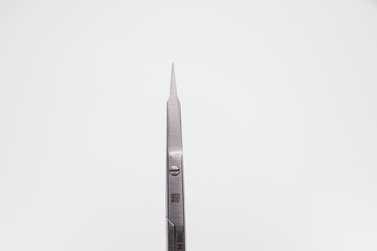 Goldman Fox Scissors, Straight - 13 cm, Supercut Micro Serrated Edge, Surgical Tissue, Dental Gum Scissors | Helmut Zepf No. 46.200.13SC