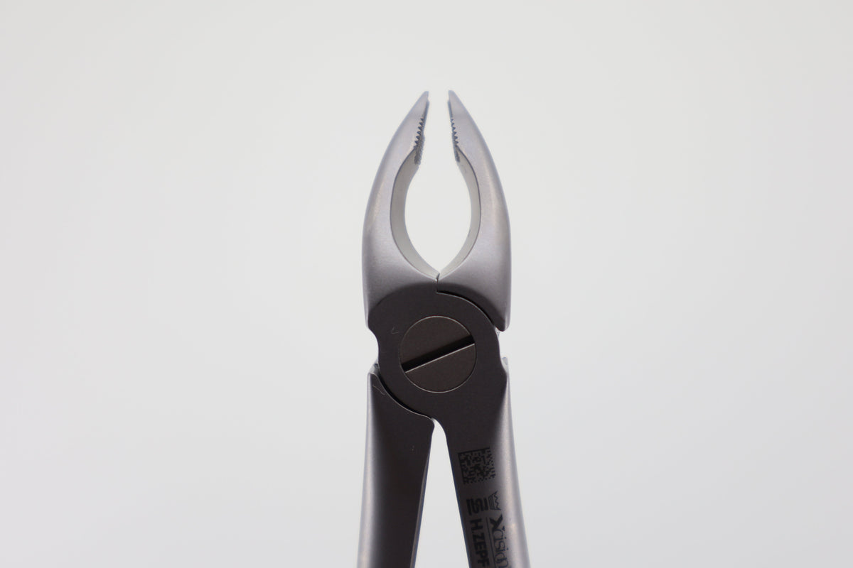 Extraction Forceps, English Pattern, #35 Upper Premolars, Special Type, Special Beaks, Far Reaching, Xcision-Line® | Helmut Zepf No. 12.035.00Z