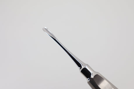 Root Elevator for Axial Luxation 5 mm, Straight, #2 Standard Handle with Thumb Rest | Helmut Zepf No. 17.006.02