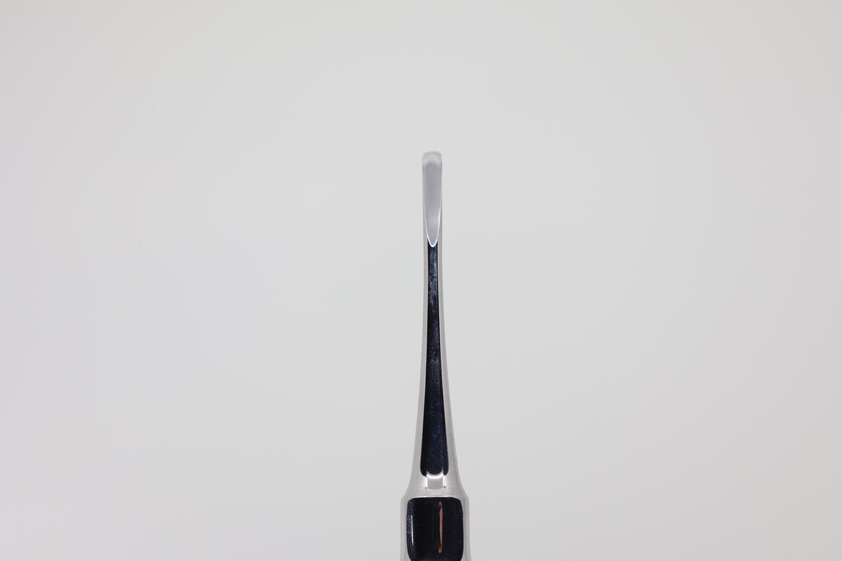 Root Elevator for Axial Luxation 3 mm, Curved, #3 Standard Handle with Thumb Rest | Helmut Zepf No. 17.006.03