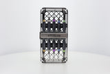 ZEPF Washtray 1/3 loaded with 5 hygiene instruments - upright view