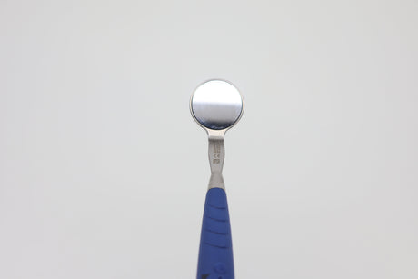 Front surface mirror face of MEGAduo double sided dental mirror 24.072.22, diameter 22 mm