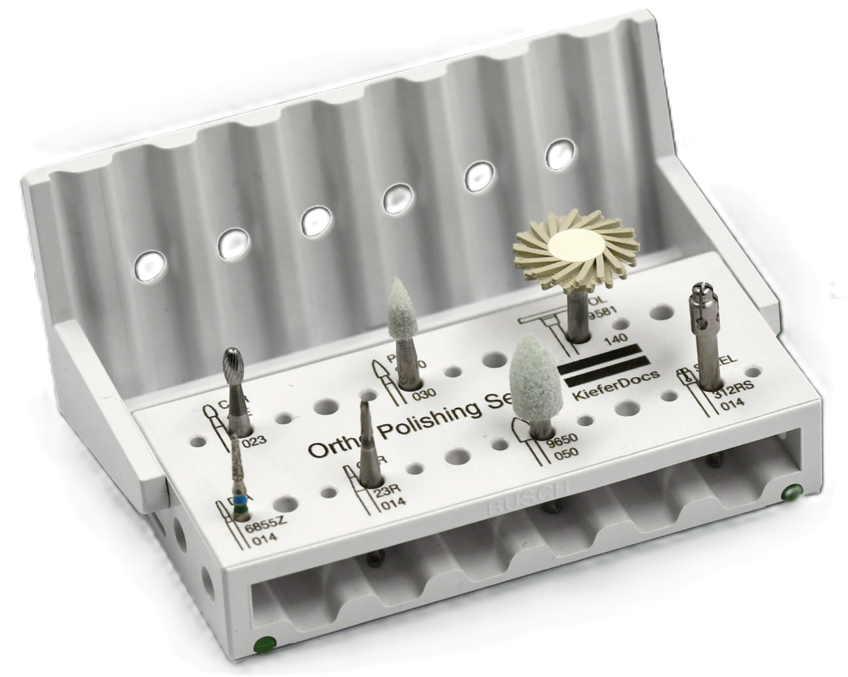 Orthodontic Polishing Bur Set by KieferDocs | Busch Mfg. No. 5433