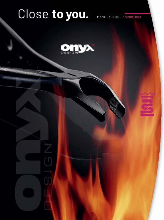 Helmut Zepf Brochure - ONYX RoBa Forceps with flame design, manufacturer since 1921, Close to you