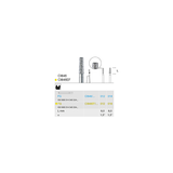 Busch CI846EF 018 FG DIAMOND FINE - (Pack of 2) Bur Made in Germany