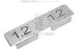 CMF Screw Rack 1.2 / 1.2 mm - Stainless Steel Insert for Screw Boxes | Helmut Zepf No. 85.540.51