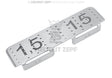 CMF Screw Rack 1.5 / 1.5 mm - Stainless Steel Insert for Screw Boxes | Helmut Zepf No. 85.540.54