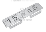 CMF Screw Rack 1.5 / 1.5 mm - Stainless Steel Insert for Screw Boxes | Helmut Zepf No. 85.540.54