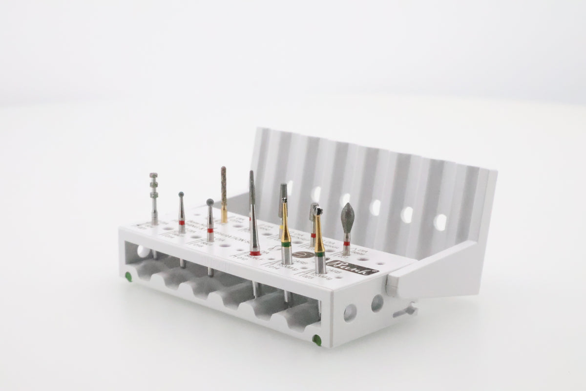 Dental Bur Finishing & Preparation Set by Dr. Bora Korkut Busch Mfg. No. 5431 – German-made dental rotary instrument – view 6