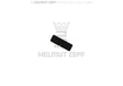 Labeling Tag for Aluminum Sterilization Box, Black, without Marking, Not a Medical Device | Helmut Zepf No. 85.312.08