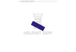 Labeling Tag for Aluminum Sterilization Box, Purple, without Marking, Not a Medical Device | Helmut Zepf No. 85.312.04