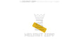 Labeling Tag for Aluminum Sterilization Box, Yellow, without Marking, Not a Medical Device | Helmut Zepf No. 85.312.02