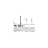 Busch M 428X 016 HP MIDIS CARBIDE - (Pack of 2) Bur Made in Germany
