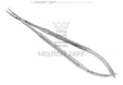 Micro Needle Holder, Curved - 17.5 cm, Tungsten Carbide Jaws, Slim Design with Lock, ZEPF-Line | Helmut Zepf No. 41.011.17F
