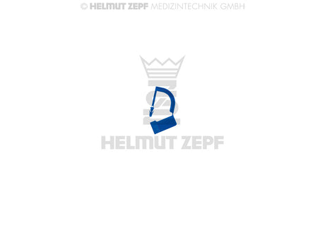 Plastic Security Seal for Sterilization Containers, Blue, Pack of 100 | Helmut Zepf No. 85.327.70