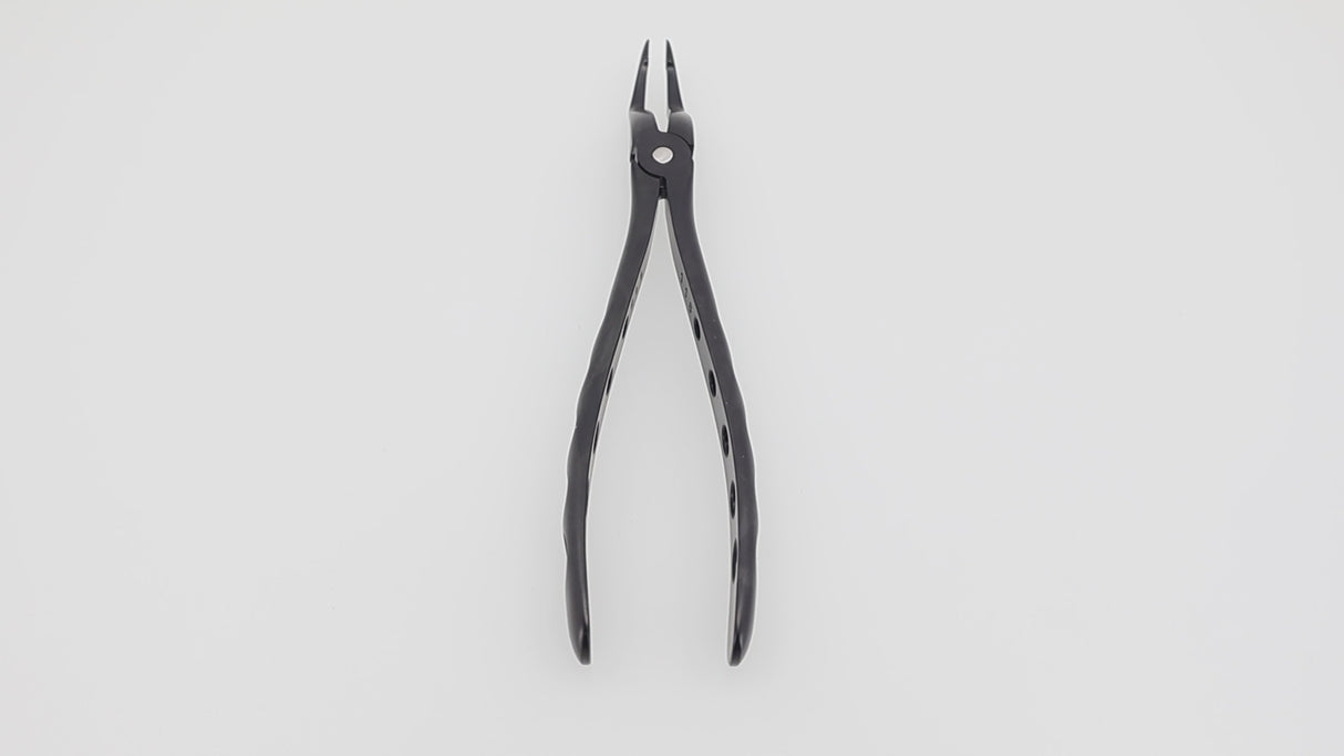 Extraction Forceps for Upper Roots, #51-Sb, W.Serrated Edges Xcision-Line®, Onyx Coating  | Helmut Zepf No. 12.051.15ZSTI
