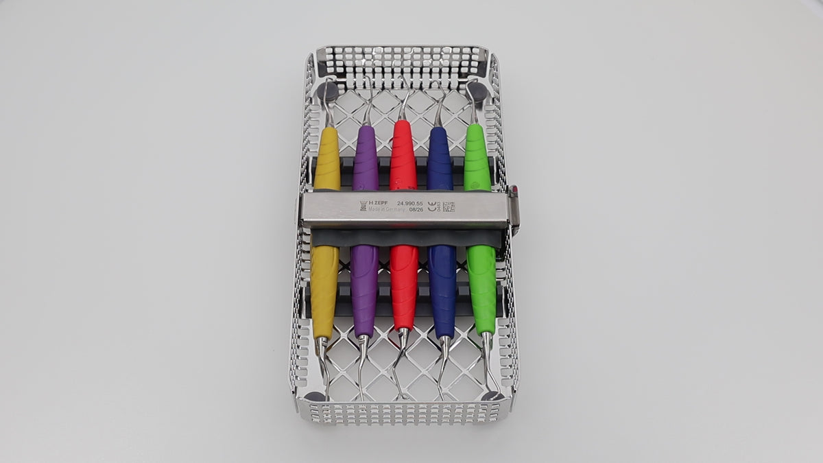 ZEPF bIONIK QuickFix M5 Deep Scaling Prophylaxis Set | Helmut Zepf No. 24.990.55