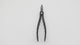 Onyx Coated Xcision-Line® Extraction Forceps for Roots, #45Sb, for the Lower Jaw, Rescue-Line, | Helmut Zepf No. 12.045.15ZSTI