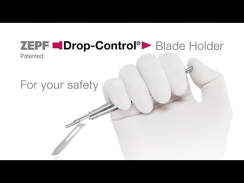 Helmut Zepf 46.007.08 ZEPF Drop-Control Scalpel Blade Holder Dental Instrument Made in Germany