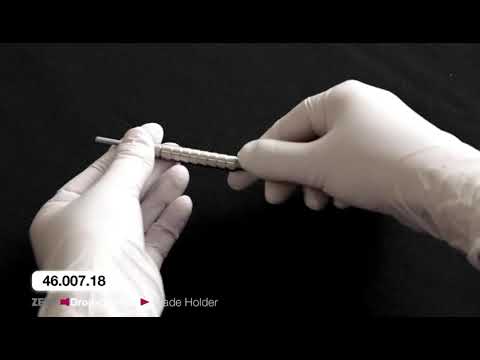 Helmut Zepf 46.007.18 ZEPF Drop-Control Scalpel Blade Holder Dental Instrument Made in Germany
