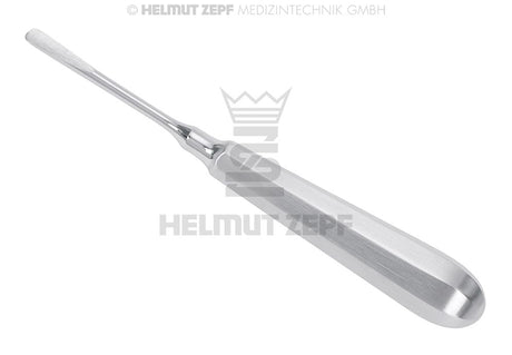 Root Elevator for Axial Luxation - Straight, 5.0 mm, Heidbrink Mini Handle | Helmut Zepf No. 17.051.25