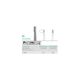 Busch S 431FX 023 HP SHORTIES CARBIDE - (Pack of 2) Bur Made in Germany