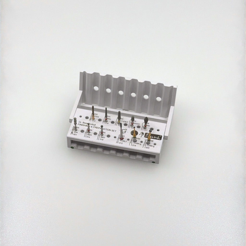 Dental Bur Finishing & Preparation Set by Dr. Bora Korkut | Busch Mfg. No. 5431