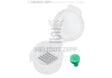 Stainless Steel Micro Screw Ø 1.0 x 10 mm, Phillips drive, green ID - Pack of 5 | Helmut Zepf No. 47.573.10S