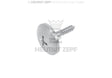 Stainless Steel Micro Screw Ø 1.2 x 8 mm, Umbrella Head Ø 6 mm, Crossfit drive - Pack of 1 | Helmut Zepf No. 47.572.53